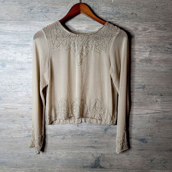 BKE Tops - BKE Boutique Sheer Shirt. Perfect Condition!